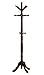 Monarch Specialties Coat Rack Finish: Cherry