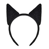 Merroyal Blue Cat Ears Headband Halloween Accessory Cat Costume Playing Dress Up & More