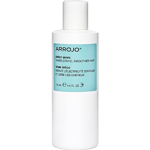 Arrojo Defrizz Serum, 4oz – Sulfate & Paraben-Free Hair Serum for Frizzy and Damaged Hair for Men & Women – Lavender-Pear Scented
