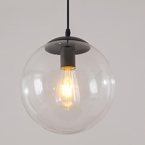 Lámpara de cristal para dormitorio y cocina con diseño de esfera 2