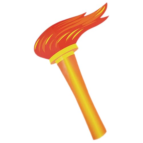 Garneck Antorcha De Simulación Para Decoración De Fiestas Accesorio Artificial De Fieltro Para Espectáculos y Eventos De Inauguración Antorcha De Recuerdo Para Fiestas