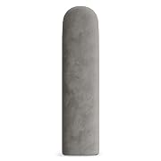 Muralo Panel de Pared Tapizado Ovalado de Terciopelo
