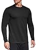 Boyzn Men's 1 Pack Black 2XL Long Sleeve Shirts, Dry Fit Moisture Wicking Long Sleeve T-Shirts, UV Sun Protection T-Shirts for Running #3