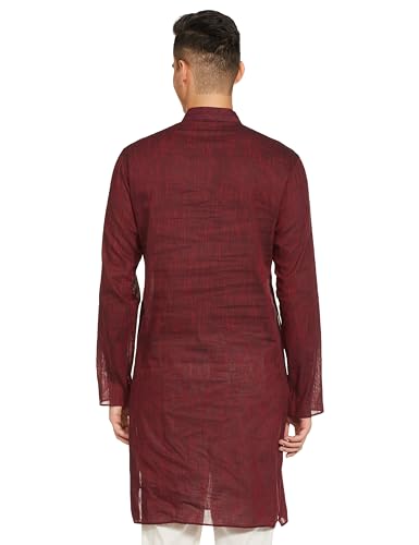 Image of Manthan Art Silk Casual Kurta for Men