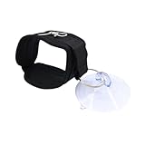 Leefasy Pet Bathing Suction Cup Bathing Tether Portable Adjustable Lightweight Bath Fixer Leash for Bathroom Shower Trimming, Black