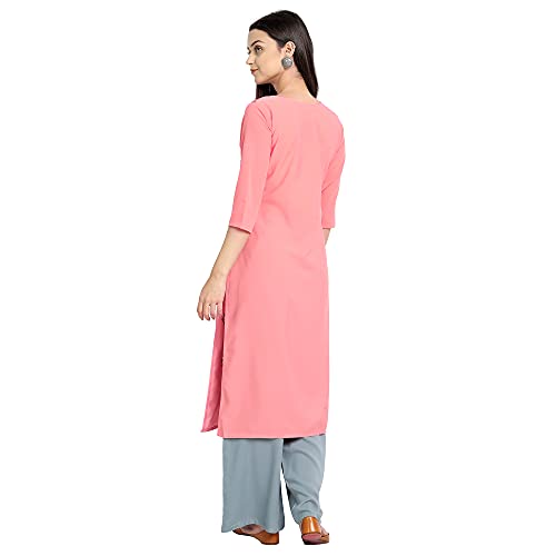 Image of Women's Crepe Regular Kurta