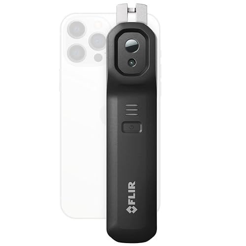 Flir Edge Pro - Wireless Bluetooth Thermal Imaging Camera for Smartphones, Compatible with All iOS and Android Devices, 480x360 Super Resolution (160x120 Native IR) by FLIR - Used condition - CA$533.54
