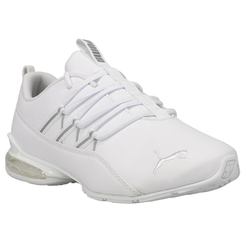 PUMA Womens Riaze Prowl Metal Wide Running Sneakers Shoes - White2