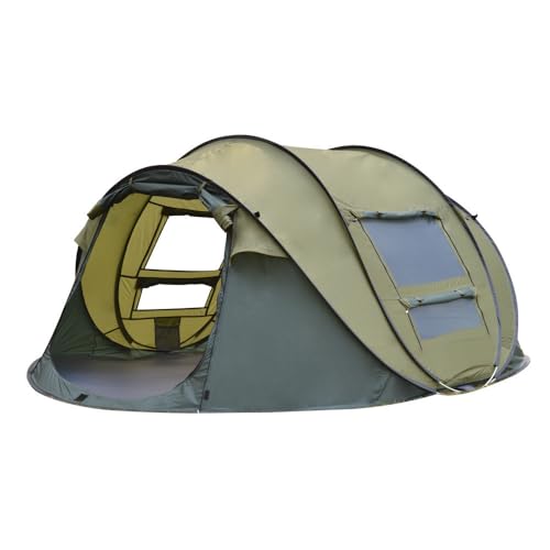 Tente de camping 4 saisons instantanée pour vos voyages en famille et bivouacs en forêt