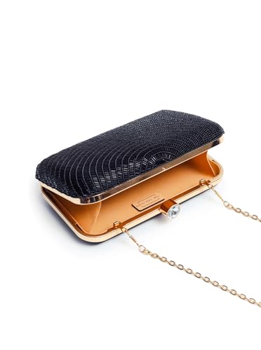 Image of THE TAN CLAN Glitz Hand Embroidered Party Clutches for women Purses Luxury Evening Handbags for ladies