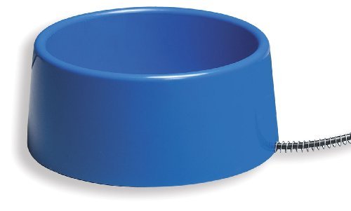 Allied Precision Heated Cat Bowl, 5 Quart Modern Plastic Pet Feeder