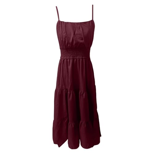 Robe midi d'été sans manches pour vos terrasses et soirées décontractées - 5