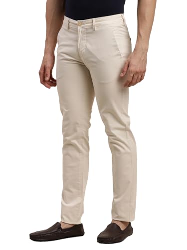 Pantalon homme coton stretch Turtle ultra slim pour le bureau et les sorties
