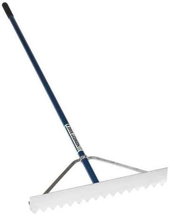Asphalt Lute, Aluminum, 66 in. L, 20 Tines