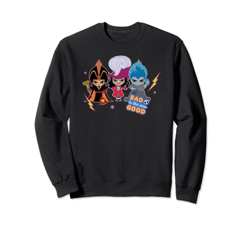 Sweat Disney Villains Chibi avec motif graphique durable et tissu molletonné