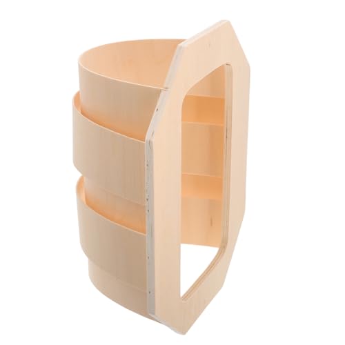 Cabilock Wooden Sauna Lampshade Light Cover Accessory Decorative Sauna Room Light Shade for Steam Room