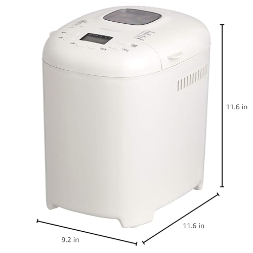 image for Amazon Basics Programmable Bread Maker, 2 Pound Non-Stick Automatic Br
