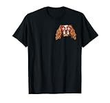 Swiss Flag English Toy Spaniel Dog Switzerland Pocket T-Shirt for Men Women Kids