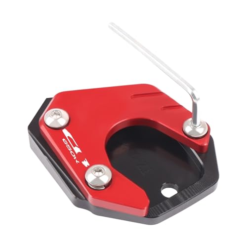 Extension béquille latérale moto CB 650R pour stationner en road-trip et duo