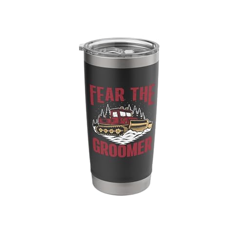 Fear The Groomer Snow Groomer Tumbler
