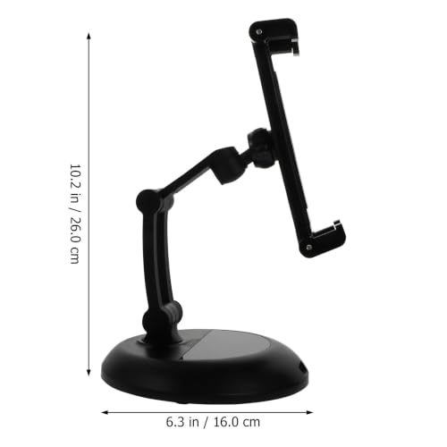 Soporte para tablet Hoement de Abs y metal: diseño robusto y ángulo ergonómico para mesa 2