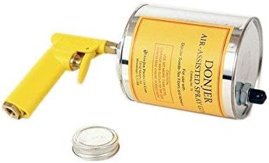 DonjerAir Assisted Spray Gun for Flocking Fibers