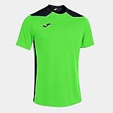 Joma Camiseta Manga Corta Championship Vi Verde Flúor Negro, XL