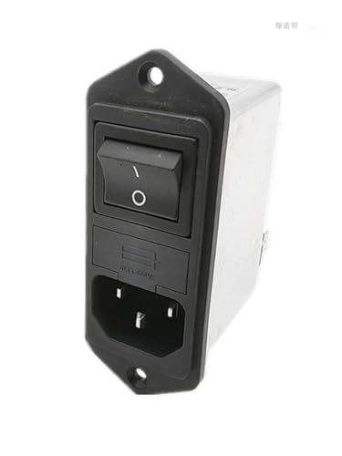 Fusible interruptor filtro salida CA FN282B-1-06 1A para toma de corriente IEC