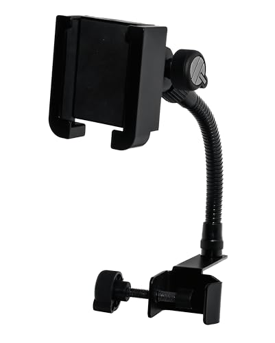 QUIK LOK - SMS/001 Smartphone Holder, Suitable for Microphone Stand Weight 600 g, Black, Schwarz - Image 2