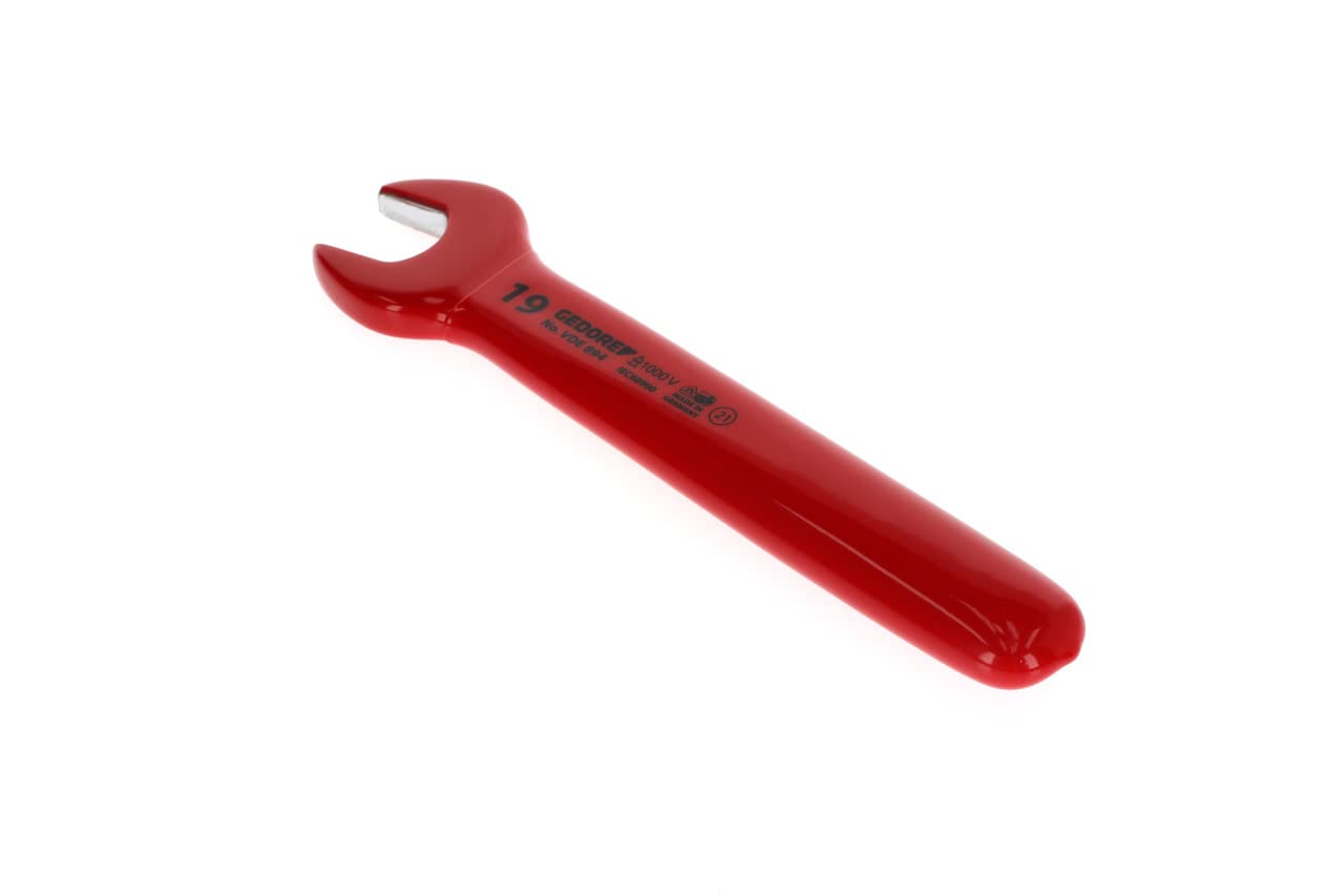GEDORE VDE 894 19 VDE Single Open Ended Spanner 19 mm