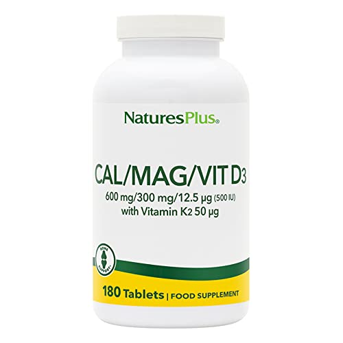 NaturesPlus Cal/Mag/Vit D3 with K2