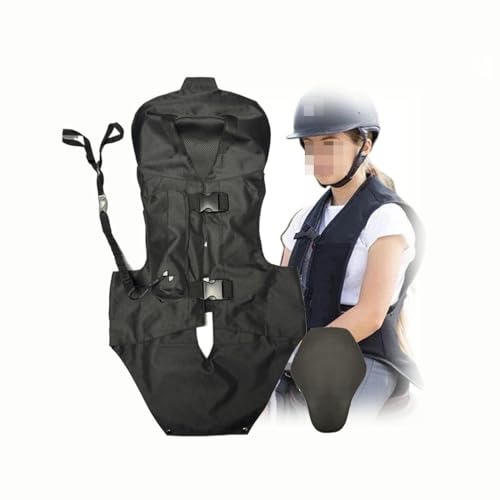 Women/Men Equestrian Airbag Vest Body Airbag Inflatable Jacket Motorcycle Or