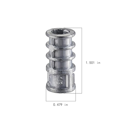 Wensilon DXM01 30Pcs)1/4 * 1-1/2 Lag Shield Anchor Long Zinc Alloy Bolts Concrete Anchors thumb #1