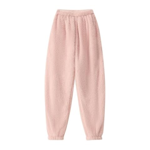 Zeiayuas Women's Fleece Lounge Pants Cover