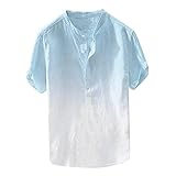Was Sie Bekommen: 1 X Top Kühl atmungsaktiv und gefärbt Hängegrad Herren Sommer Kragenspiegel Cotton Thin Men \'s Bluse Herrenhemd Schwarz Langarm
