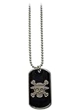 100% auténtico Toy Zany One Piece Cross Bones Dog Tag Collar