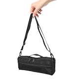 Borsa Morbida per Ottavino, Custodia Flauto Soprano Nera, Leggera