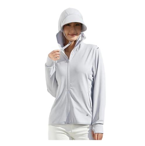 [�m�n�l�r�n�b�q] ���b�V���K�[�h ���f�B�[�X �p�[�J�[ ���� �ڐG�⊴ UV�J�b�g ���� �̌^�J�o�[ ���b�V���p�[�J�[ ������ UPF50+360�x���O���΍� �傫���T�C�Y �ʋC�� �z������ �t�[�h�t�� �� ���� ���� (JP, �A���t�@�x�b�g, M,