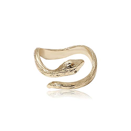 Aimimier 9 Pcs Bohemian Stackable Joint Knuckle Ring Set Multi Size Carving Crystal Pearl Snake Midi Ring Vintage Finger Rings for Women and Girls - Image 6