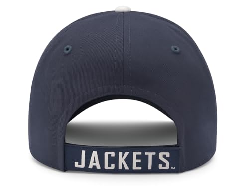 Gorra Ajustable Con Logo Bordado Azul Marino miniatura 2