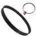 WINOMO 16 Inch Metal Drum Hoop for Snare and Bass Drums Percussion Instrument Part