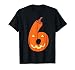 Fun Six Seven 6 7 Meme Design Couples Halloween Pumpkin T-Shirt