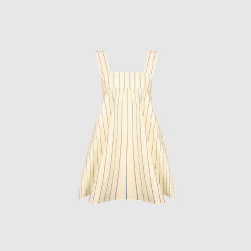 Image of Women Y2K Tie Shoulder Mini Dress Bow Babydoll Ruffle Short Dress Summer Boho Floral Flowy Beach Sundress