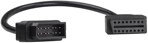 Miniatura 4 de Adaptador de diagnóstico del conector OBD OBD2 para Nissan 16 pin a 14 pin adaptador (Nissan-16T14)