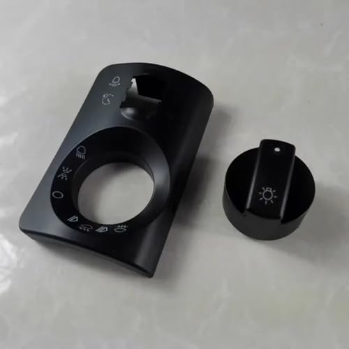 Interruptor de luces para coche con acabado premium compatible con Audi A6 C5 3