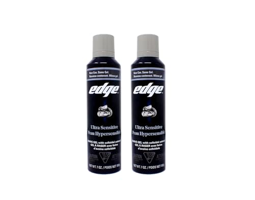 Edge Ultra Sensitive Shave gel, 7 Ounce (Pack of 2)