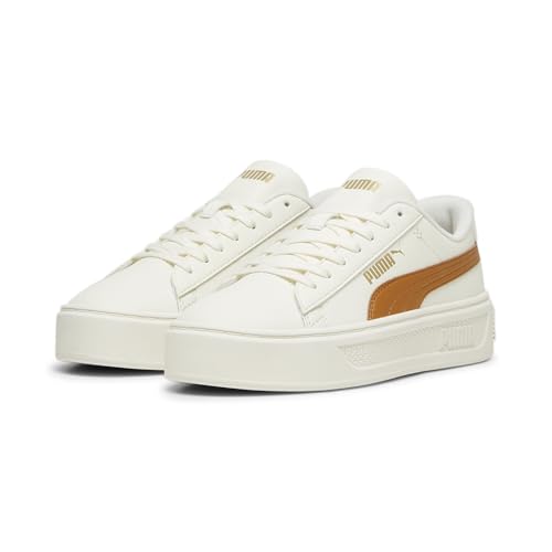 Image of Puma Womens Smash V3 Platform Lace Up Sneakers Shoes Casual