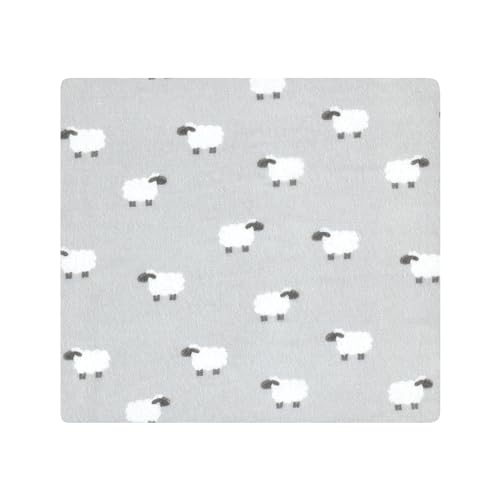 Image of Hudson Baby Unisex Baby Cotton Flannel Receiving Blankets Bundle, Cute Farm, One Size (Pack of 2)