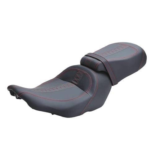 Siège en cuir profil bas Touring CVO Harley FLTRX FLHX confort haut de gamme