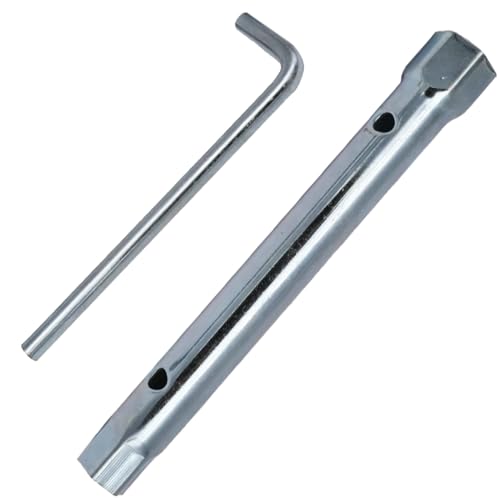 TBESEVENXT 19576S Spark Plug Wrench 8-Inch 5/8 & 13/16 Spark Plugs Removal Tool Compatible with B-riggs S-tratton Engines Replaces 19374S/19374/690966/19576/19576S